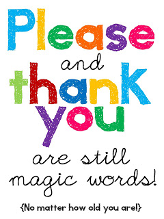 please and thank you