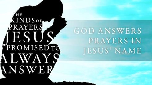 jesus answers prayer