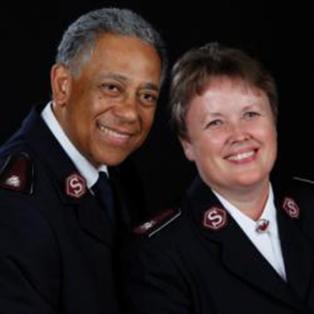 Commissioners Clive and Marianne Adams