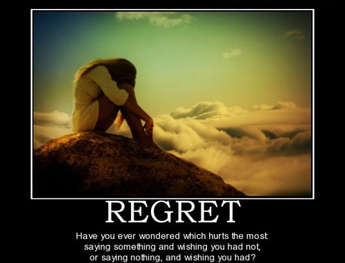 regret