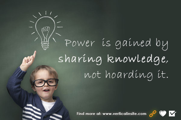 power in sharing
